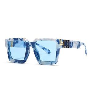 Ocean Blue Luxury Thick Frames
